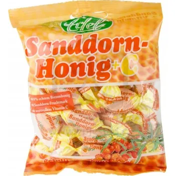 Bonbon Medové bonbóny s rakytníkem