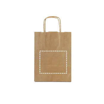 Jurassic Pets Kit II. Vzdělávací hra dodáváno s dárkovou taškou z kraftového papíru (115 g/m²), vyrobené z certifikovaného materiálu FSC™ a dalších kontrolovaných materiálů 1 Střed, 120 x 100 Sítotisk (textil), 1 barva