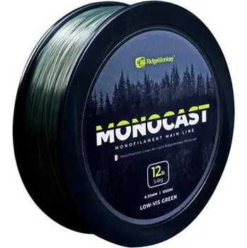Vlasec RidgeMonkey MonoCast Monofilament 1000m 0,40mm/9,1kg