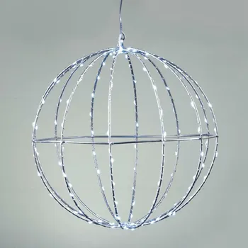 Vánoční osvětlení ACA Lighting X0624024226 vánoční koule 240 LED 40 cm studená bílá