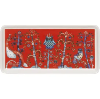 Talíř Iittala Talíř Taika 12x24cm, červený
