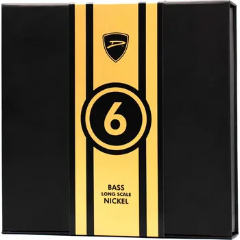Struna pro kytaru a smyčcový nástroj Dingwall Nickel 6 String Set + prodloužená záruka 3 roky