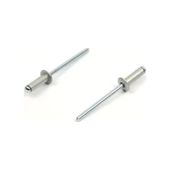 Nýt Nýt DIN 7337 Al/st 4,0 x 10 RAL 9006 varianta Balení 500 ks