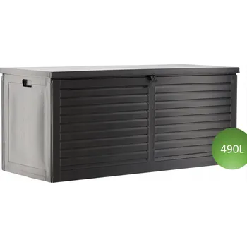 Zahradní sestava Zahradní box 490l černý / CH5542