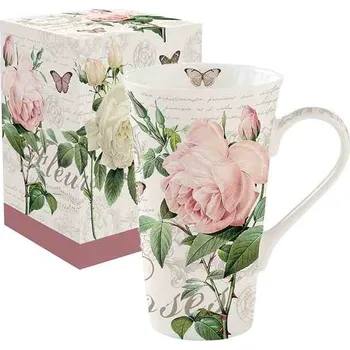 Easy Life, Itálie Easy Life - Porcelánový hrnek velký Jardin Botanique - 600 ml Barva: jako na obrázku