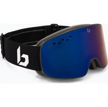 Lyžařské brýle Bollé Nevada Small black matte/bronze blue