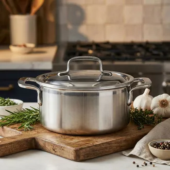 Hrnec DEMEYERE 5-Plus 2,2 l - nerezový hrnec s poklicí