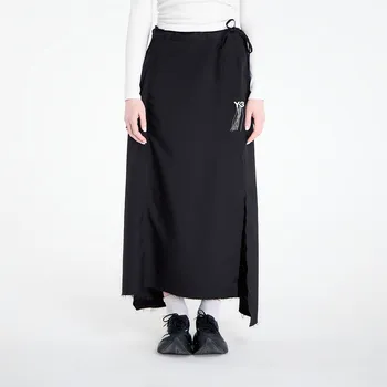 Dámská sukně Sukně Y-3 Sport Uniform Raw Cut 3 Stripes Skirt Black L