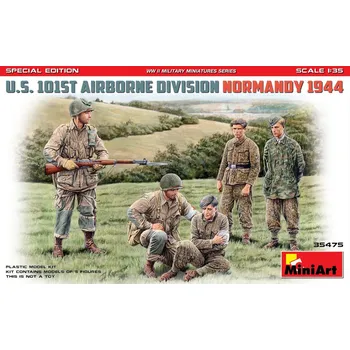 Plastikový model 1/35 US 101st Airborne Division, Normandy 1944