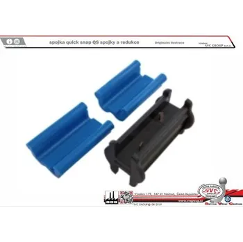 Tažné zařízení Kabelová spojka na plochý vodič Fristom DCQS150-QS150, SVC Group