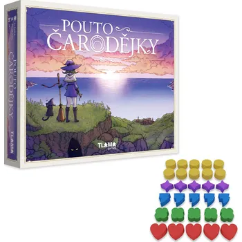 Desková hra TLAMA games Pouto čarodějky + dřevěné dílky