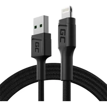 Kabel do PC Green Cell Cable GC PowerStream USB-A - Lightning 120cm quick charge Apple 2.4A KABGC21
