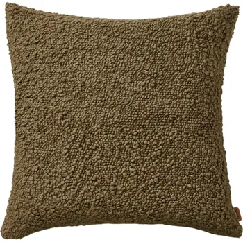 Povlečení Ferm Living, Dekorační povlak na polštář Moor 50 x 50 cm olivový - Formadore