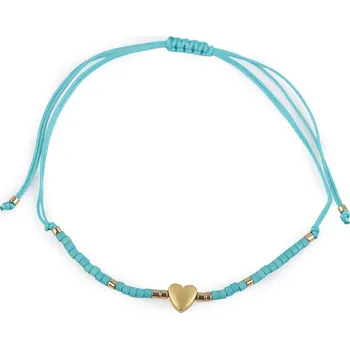 Náramek Náramek shamballa, malé, 11 zelený tyrkys