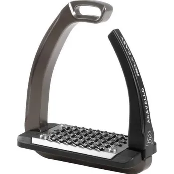 Sport Dětské bezpečnostní třmeny ACAVALLO Rel-X Easy titanium