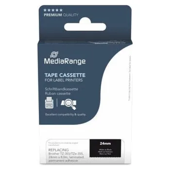 Pásek do tiskárny MediaRange MediaRange Schriftbandka. Brother TZ-355/TZe-355 24mm 8m š