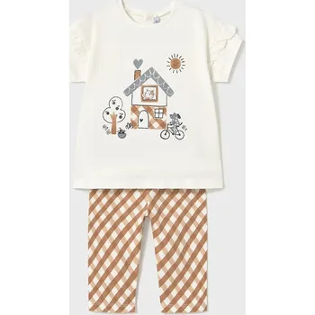 Oblečení a móda Dětská souprava Mayoral 1739.4J.Baby.PPYA hnědá 88X, vel. 80