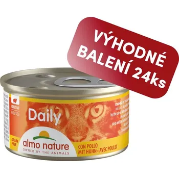 Krmivo pro kočku Almo Nature Daily Menu - Pěna s kuřetem 85g výhodné balení 24ks