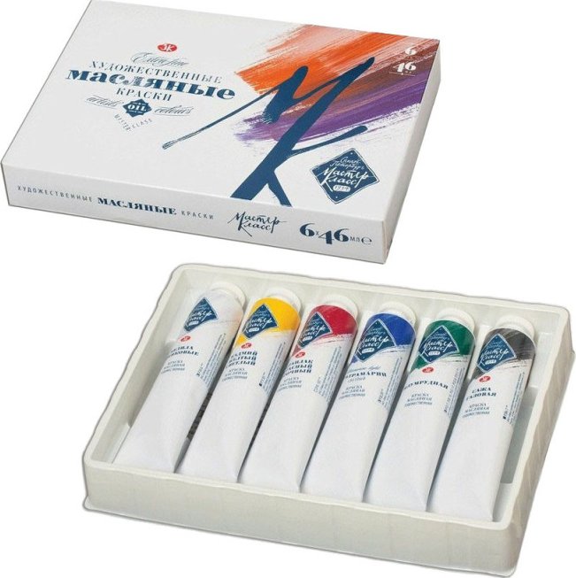 Nevskaya Palitra Olejové barvy sada 6x46 ml