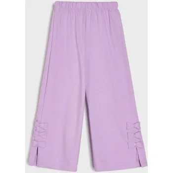 Dětská móda Sinsay - Kalhoty wide leg - fialová - 302HF-45X - 302HF-45X-116