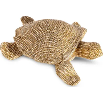 Váza DEKORAČNÍ FIGURKA ELDO 14X12X5 CM ZLATÁ