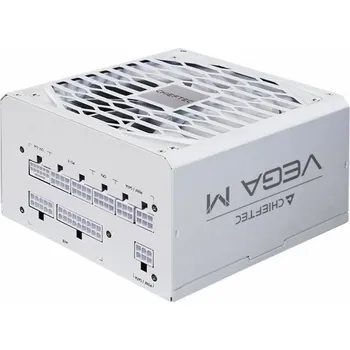Počítačový zdroj Chieftec Vega M 850W White (weiß, 1x 12 Pin High Power GPU, 4x PCIe, Kabelmanagement, 850 Watt)
