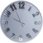 Nástěnné hodiny šedé Ø 76 cm