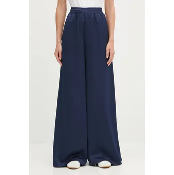 Tepláky adidas Originals Adicolor Satin Wide Leg, 34, námořnická modř, 59X