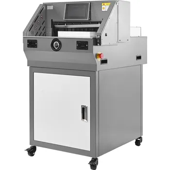 Kancelářská technika Vevor Elektrická řezačka papíru 457 mm šířka, 58 mm tloušťka, hydraulická