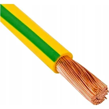 Síťový kabel ELKOND Kabel CYA 6 H07V-K zeleno / žlutý