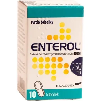 Lék na průjem Enterol 250MG tvrdé tobolky 10