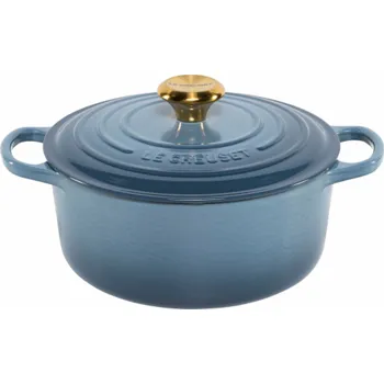 Hrnec Le Creuset Signature Bräter rund 24 cm chambray