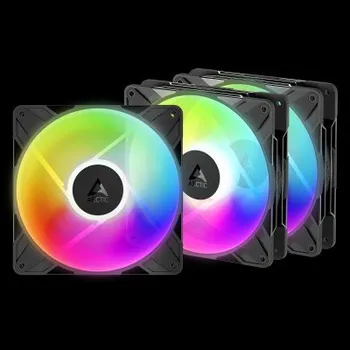 Počítač ARCTIC P14 Pro Reverse A-RGB (3-pack) - ventilátor do PC 140mm 4pin PWM PST reverzní design (balení 3ks)