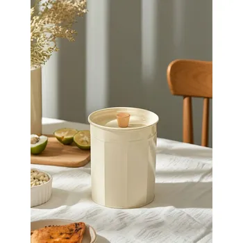 Dóza na potraviny Sinsay - Nádoba na potraviny s víkem - krémová - 060GN-01X - 060GN-01X-ONE