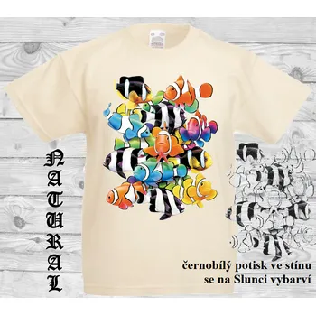 detske-bavlnene-tricko-uv-potisk-rybicky Barva: Natural - přírodní, velikost: 164