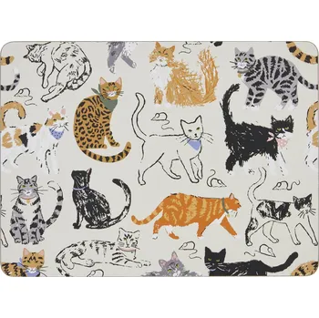 prostírání Ulster Weavers, Irsko UW - Korkové prostírání Feline Friends 4 ks - 21,5 x 29 cm