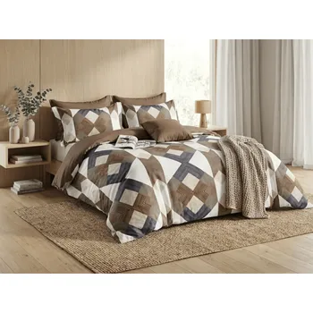 Povlečení Mikroflanelové povlečení ZAVARI hnědé Rozměr povlečení: 70 x 80 cm | 140 x 200 cm