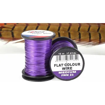 Rybářský prut HENDS FLAT COLOUR WIRE MEDIUM - BRIGHT VIOLET FWM23