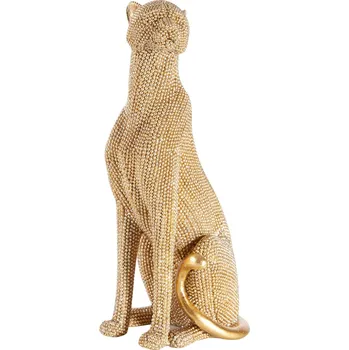 Váza DEKORAČNÍ FIGURKA ELDO 12X8X23 CM ZLATÁ