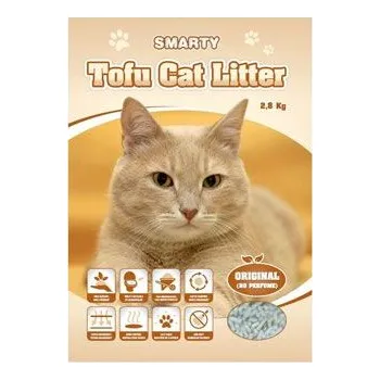 Podestýlka pro kočku JUKO petfood s.r.o. Podestýlka Smarty Tofu Cat Litter-Original 2,8kg/6l