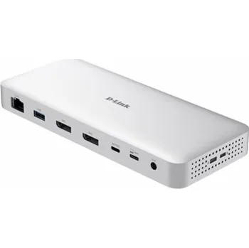 USB hub D-Link DUF-901 (silber, USB-A, USB-C, DP, RJ-45)