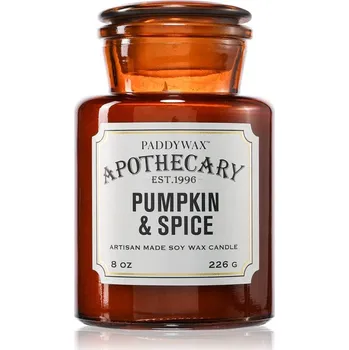 Svíčka Paddywax Apothecary Pumpkin Spice vonná svíčka 226 g