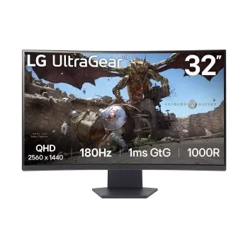 Monitor LG UltraGear/32GS60QC-B/32"/VA/QHD/180Hz/1ms/Black/2R