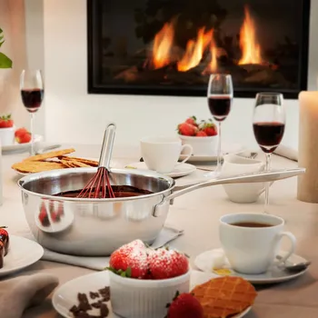 Hrnec DEMEYERE Industry 5 3,3 l nerezový kastrol s poklicí