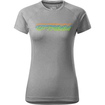 Dámské tričko Dámské tričko TRIMM Destiny Lady šedé Barva: dk.grey melange, Velikost: XL