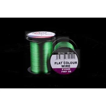 Rybářský prut HENDS FLAT COLOUR WIRE FINE - ZELENÁ JASNÁ FWF08