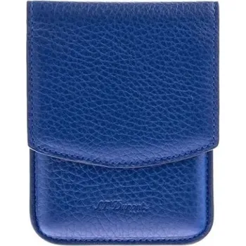 S.T. DUPONT - BLUE LEATHER - Kožené pouzdro na cigarilly