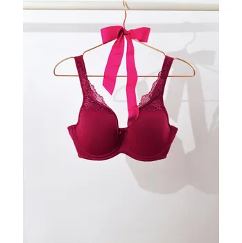 Podprsenka TIMO Timo | Krajková bezešvá podprsenka DreamBra Syrah - 95D / 37