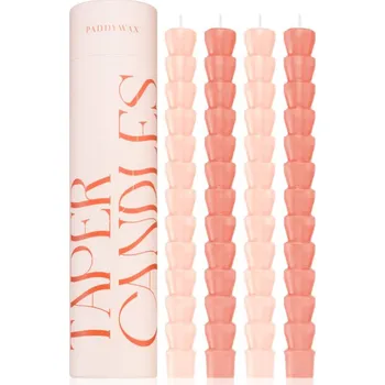 Dekorativní svítidlo Paddywax Taper Pink & Blush dekorativní svíčka 4x24.89 cm