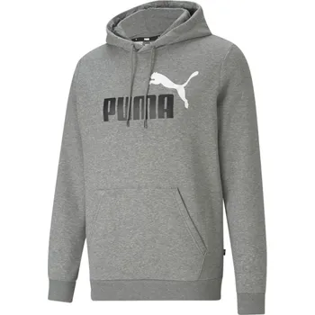 Pánské oblečení Puma ESS+ 2 Col Big Logo Hoodie FL 586764-03 velikost: L